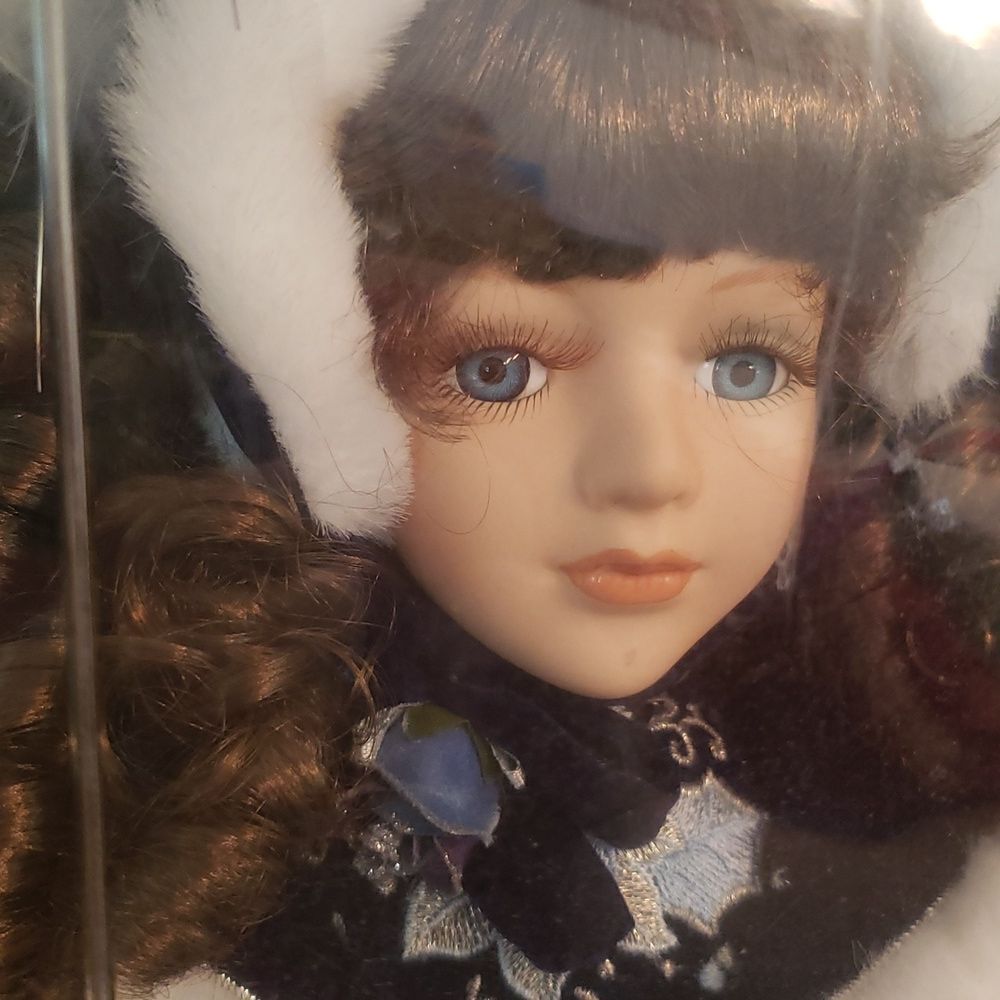 Brand New in Box Vintage Collector's Choice Porcelain Doll